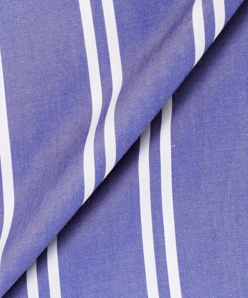 417 EDIFICE(フォーワンセブンエディフィス)の「【Essential / エッセンシャル】B.D STRIPE shirt / ボタンダウンストライプ(シャツ/ブラウス・メンズ・ライトブルー/スカイブルー/ブルー/その他2/ブルー系その他/その他6/その他18・SMALL/MEDIUM/LARGE/XX-LARGE)」の15枚目の写真