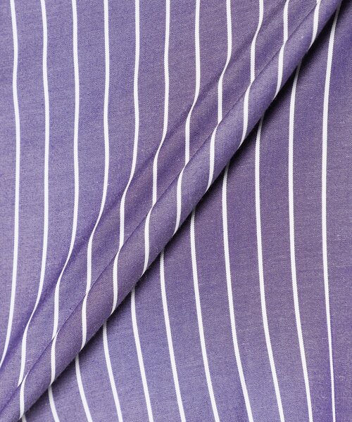 417 EDIFICE(フォーワンセブンエディフィス)の「【Essential / エッセンシャル】B.D STRIPE shirt / ボタンダウンストライプ(シャツ/ブラウス・メンズ・ライトブルー/スカイブルー/ブルー/その他2/ブルー系その他/その他6/その他18・SMALL/MEDIUM/LARGE/XX-LARGE)」の14枚目の写真