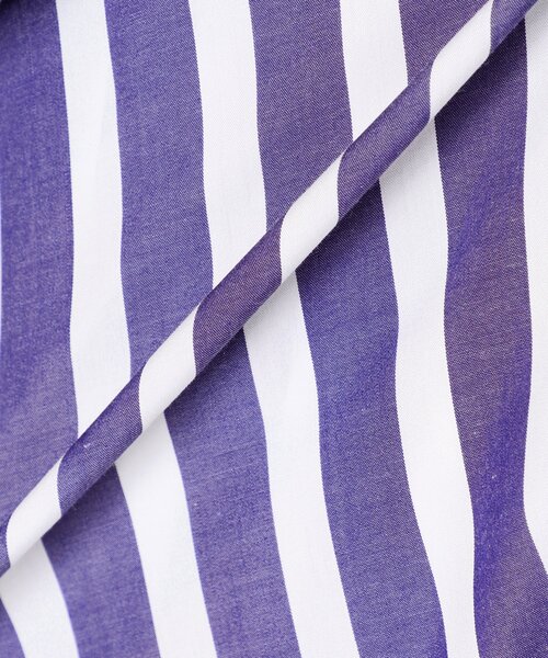 417 EDIFICE(フォーワンセブンエディフィス)の「【Essential / エッセンシャル】B.D STRIPE shirt / ボタンダウンストライプ(シャツ/ブラウス・メンズ・ライトブルー/スカイブルー/ブルー/その他2/ブルー系その他/その他6/その他18・SMALL/MEDIUM/LARGE/XX-LARGE)」の13枚目の写真