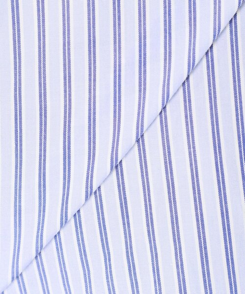 417 EDIFICE(フォーワンセブンエディフィス)の「【Essential / エッセンシャル】B.D STRIPE shirt / ボタンダウンストライプ(シャツ/ブラウス・メンズ・ライトブルー/スカイブルー/ブルー/その他2/ブルー系その他/その他6/その他18・SMALL/MEDIUM/LARGE/XX-LARGE)」の12枚目の写真