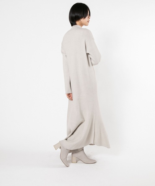 oblekt(オブレクト)の「LB.03/オブレクト/ニットワンピース(ワンピース・レディース・ライトグレー/ブラック/チャコール・FREE)」の14枚目の写真