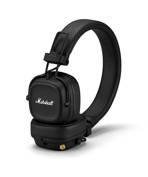 Marshall（マーシャル）の「★【Marshall/マーシャル】MAJOR4 BLACK ワイヤレス ヘッドフォン（ヘッドフォン/イヤホン・レディース・ブラック・FREE）」の2枚目の写真