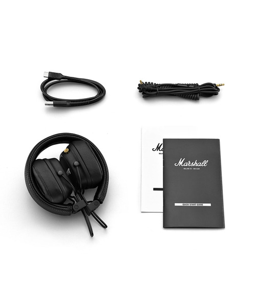 Marshall（マーシャル）の「★【Marshall/マーシャル】MAJOR4 BLACK ワイヤレス ヘッドフォン（ヘッドフォン/イヤホン・レディース・ブラック・FREE）」の8枚目の写真