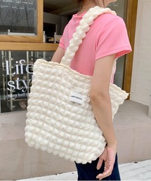 【OKUOKU 0909】 ぽこぽこトートバッグ oku-bag-678608859366-179