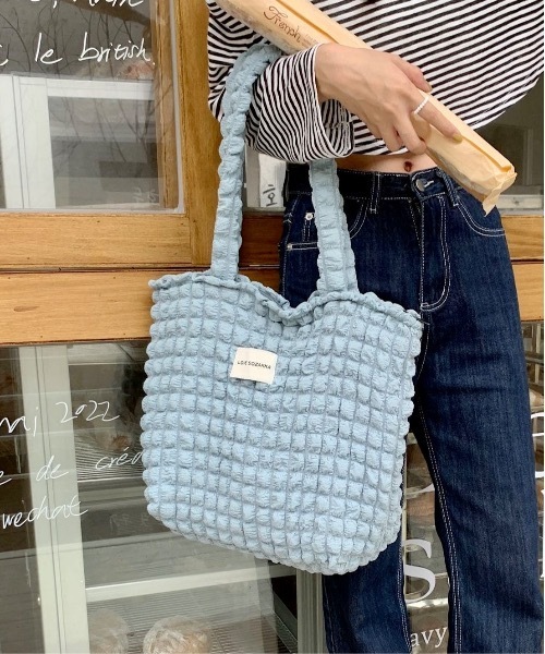 Burner(バーナー)の「【OKUOKU 0909】 ぽこぽこトートバッグ oku-bag-678608859366-179(トートバッグ・レディース・C/D/E/B/A・FREE)」の16枚目の写真