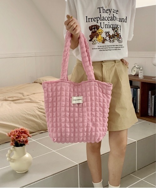 Burner(バーナー)の「【OKUOKU 0909】 ぽこぽこトートバッグ oku-bag-678608859366-179(トートバッグ・レディース・C/D/E/B/A・FREE)」の19枚目の写真