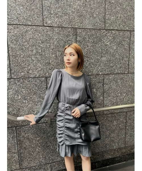 MOUSSY（マウジー）の「【HOLIDAY COLLECTION】WRAP LIKE F／PEARL ネックレス（ネックレス・レディース・オフホワイト・FREE）」の11枚目の写真