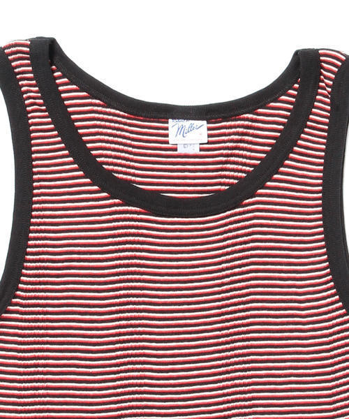 BEAMS（ビームス）の「MILLER / BORDER TANK TOP（タンクトップ・メンズ・その他3/その他4/その他1/その他2・MEDIUM/LARGE/SMALL）」の9枚目の写真