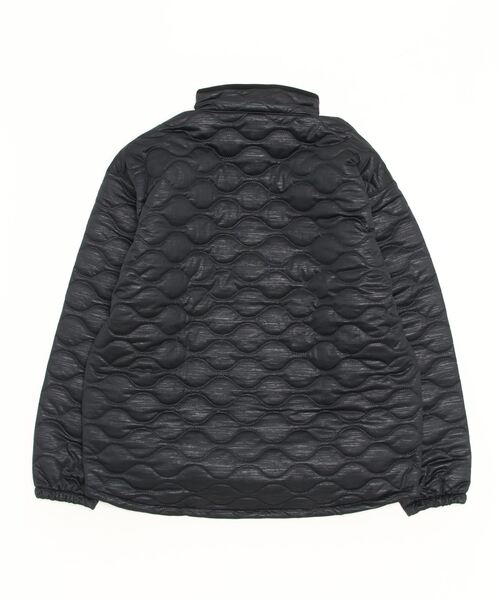 Champion ブラック キルティングジャケット Champion（チャンピオン 