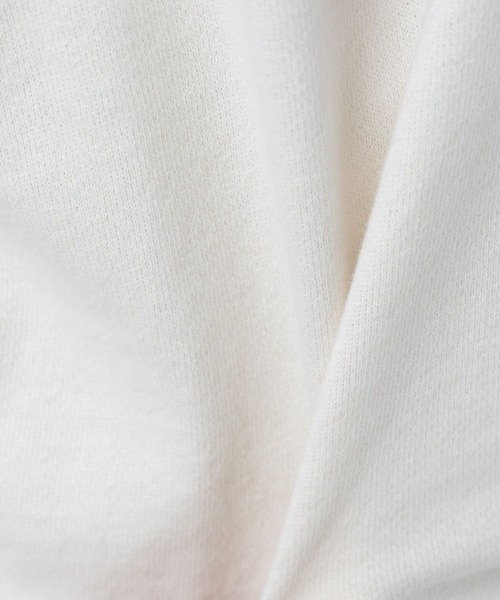 BAYFLOW（ベイフロー）の「アソートロゴピーチプルオーバ（スウェット・レディース・チャコールグレー/オレンジ/アイボリー・FREE）」の16枚目の写真