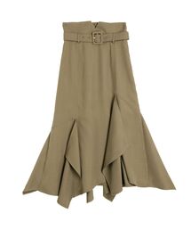 アシンメトリーマーメイドスカート