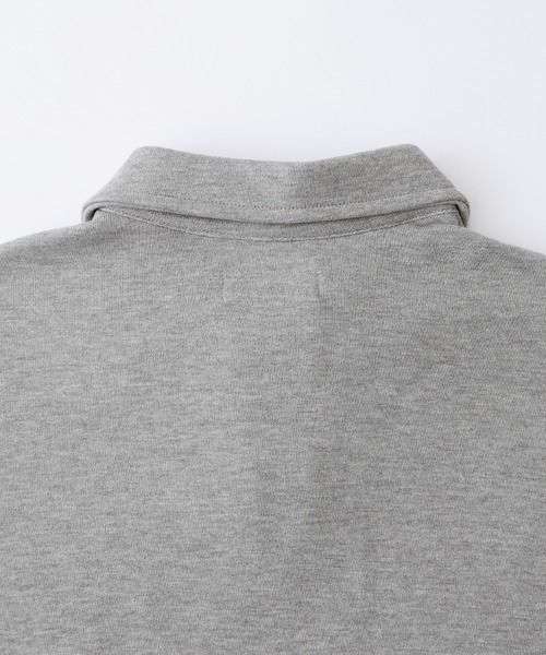 MONO-MART LADY'S（モノマートレディース）の「ナンバリングワンポイント刺繍ハーフジップスウェット（スウェット・レディース・ネイビー/オレンジ/杢グレー/アイボリー/カーキ/ワイン/スミクロ/ブラウン/ミント/グレイッシュブルー・FREE）」の14枚目の写真