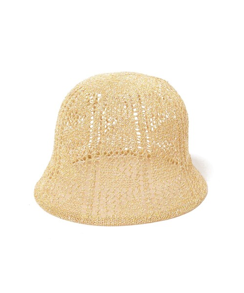 Ray BEAMS(レイビームス)の「Ray BEAMS / 透かし編 サーモ ハット(ハット・レディース・ピンク/グリーン/イエロー・ONE SIZE)」の10枚目の写真