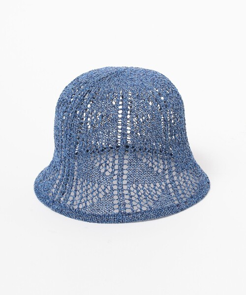 Ray BEAMS(レイビームス)の「Ray BEAMS / 透かし編 サーモ ハット(ハット・レディース・ピンク/グリーン/イエロー・ONE SIZE)」の13枚目の写真