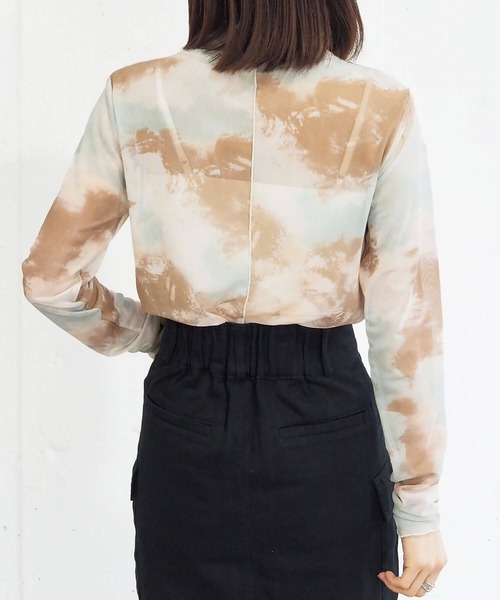 tiptop(ティップトップ)の「アソートシアーハイネックロンT(Tシャツ/カットソー・レディース・C/D/E/A/ブラック/B/オフホワイト・FREE)」の19枚目の写真