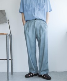 SENSE OF PLACE by URBAN RESEARCH | 『セットアップ対応』コモンガラダブルタックワイドスラックス(スラックス)