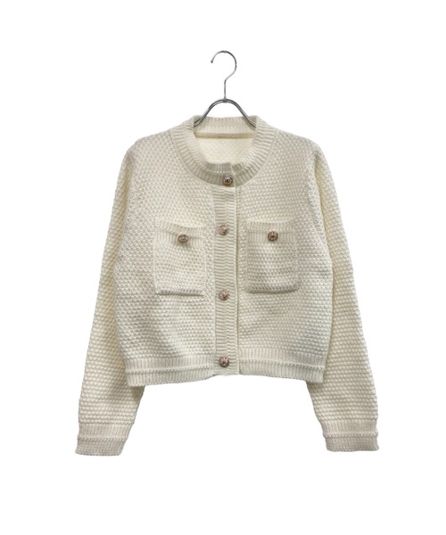 Chouchour(シュシュール)の「【chouchour/シュシュール】ニットカーディガン(カーディガン/ボレロ・レディース・ブラック/レッド/アイボリー・FREE)」の8枚目の写真