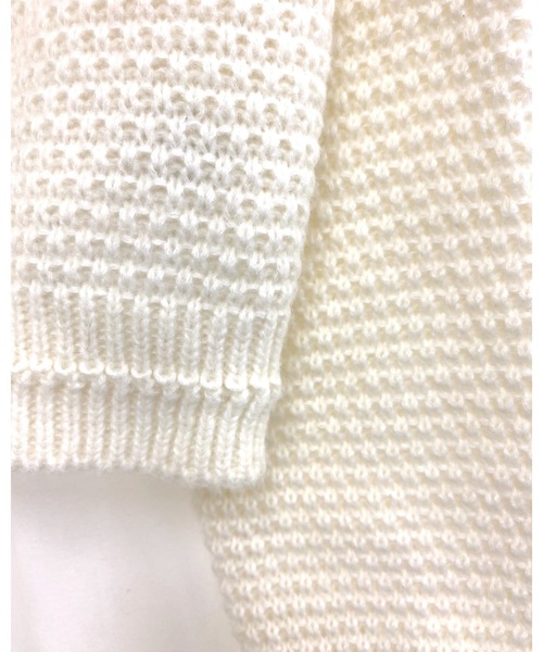 Chouchour(シュシュール)の「【chouchour/シュシュール】ニットカーディガン(カーディガン/ボレロ・レディース・ブラック/レッド/アイボリー・FREE)」の4枚目の写真