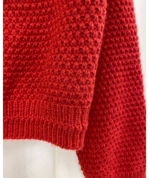 Chouchour(シュシュール)の「【chouchour/シュシュール】ニットカーディガン(カーディガン/ボレロ・レディース・ブラック/レッド/アイボリー・FREE)」の14枚目の写真