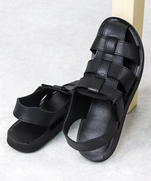 AAA+（サンエープラス）の「軽量 コンフォートサンダル（サンダル・メンズ・ブラウン系その他4/ブラウン系その他2/ブラック系2/ブラック系4/ダークブラウン系3/ブラック系1/ブラック系3/ブラウン系その他3/ブラウン系4/ダークブラウン系4/ダークブラウン系2/ダークブラウン系1/ブラウン系3/ブラウン系その他/ブラウン系2/ブラウン系1・M/L/LL）」の3枚目の写真