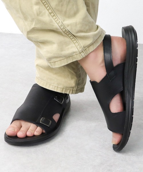 AAA+（サンエープラス）の「軽量 コンフォートサンダル（サンダル・メンズ・ブラウン系その他4/ブラウン系その他2/ブラック系2/ブラック系4/ダークブラウン系3/ブラック系1/ブラック系3/ブラウン系その他3/ブラウン系4/ダークブラウン系4/ダークブラウン系2/ダークブラウン系1/ブラウン系3/ブラウン系その他/ブラウン系2/ブラウン系1・M/L/LL）」の4枚目の写真