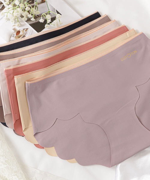 Lace Ladies(レースレディース)の「6枚セットスカラップシームレスショーツ(ショーツ・レディース・マルチ・M/L/XL)」の22枚目の写真