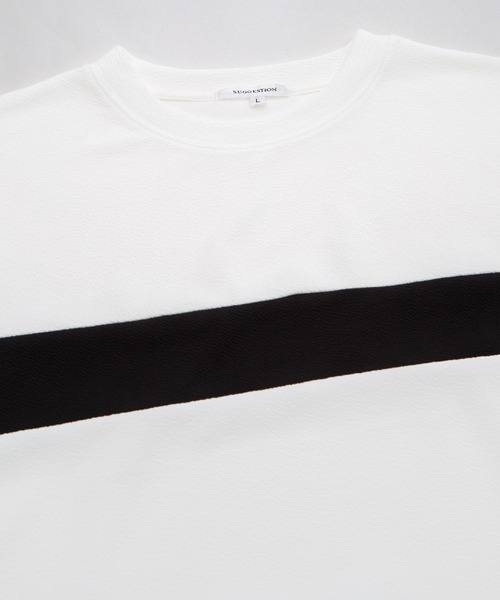 improves(インプローブス)の「梨地 クレイジー 切替 ロンT(Tシャツ/カットソー・メンズ・ホワイト/ホワイト系その他/ブラック/ブラック系その他・MEDIUM/LARGE)」の16枚目の写真