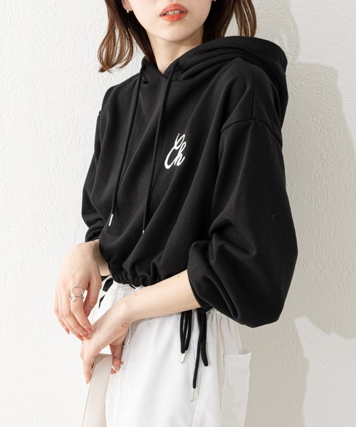 ★お値下げ★TRECODE スウェット ドロップショルダー ハーフZIP 色落ち加工 スウェット