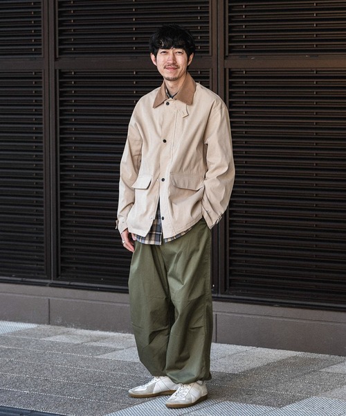 ITEMS URBANRESEARCH（アイテムズ アーバンリサーチ）の「ルーズシルエット スノーパンツ（カーゴパンツ・メンズ・カーキ/ブラック・FREE）」の16枚目の写真