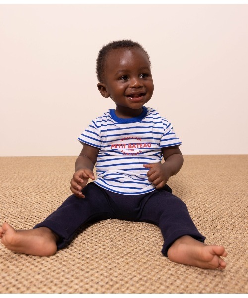 PETIT BATEAU(プチバトー)の「ダブルジャージパンツ(その他パンツ・キッズ・ダークネイビー・18MONTH/12MONTH/24MONTH/36MONTH)」の4枚目の写真
