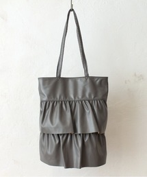 Per sist ence（パーシエンス）の「Per sist ence/パーシエンス　ティアードフリルトート（トートバッグ）」