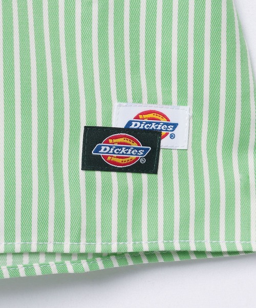 Dickies(ディッキーズ)の「【Dickies】LONG SLEEVE WIDE WORK STRIPE SHIRT / ワイドシルエット ストライプシャツ(シャツ/ブラウス・メンズ・サックスブルー/ミント・S/M/L)」の8枚目の写真