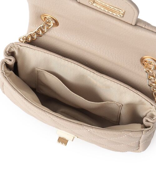 couture brooch（クチュールブローチ）の「◆キルティングショルダーバッグ（ショルダーバッグ・レディース・ダークグリーン/ライトベージュ/ブラック・00）」の10枚目の写真