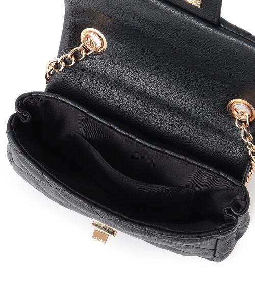 couture brooch（クチュールブローチ）の「◆キルティングショルダーバッグ（ショルダーバッグ・レディース・ダークグリーン/ライトベージュ/ブラック・00）」の11枚目の写真