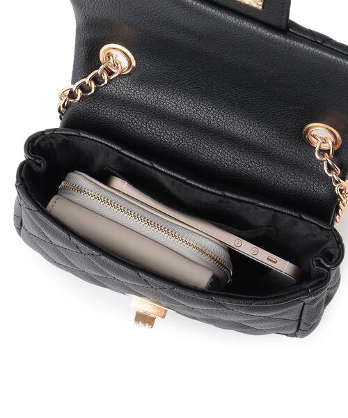 couture brooch（クチュールブローチ）の「◆キルティングショルダーバッグ（ショルダーバッグ・レディース・ダークグリーン/ライトベージュ/ブラック・00）」の12枚目の写真