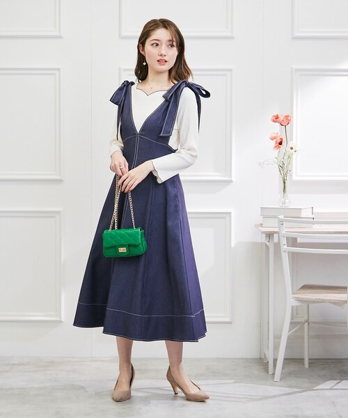 couture brooch（クチュールブローチ）の「◆キルティングショルダーバッグ（ショルダーバッグ・レディース・ダークグリーン/ライトベージュ/ブラック・00）」の13枚目の写真