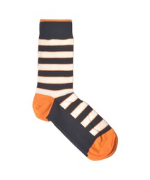DEMOCRATIQUE SOCKS（デモクラティックソックス）の「【DEMOCRATIQUE SOCKS/デモクラティックソックス】クルーソックス ボーダーストライプ柄靴下 "ORIGINALS STRIPER" from Denmark Copenhagen（ソックス/靴下）」
