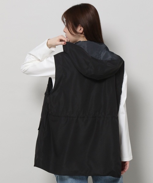 ALAND(エーランド)の「3.3 Field Trip/2WAYミリタリーコート 2199757(ダウンジャケット/コート・レディース・チャコール/カーキ/アイボリー・MEDIUM/LARGE)」の7枚目の写真