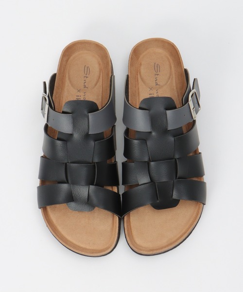 ikka（イッカ）の「メッシュフットベッドサンダル（サンダル・メンズ・ブラック/ブラウン・M/L/XL）」の11枚目の写真