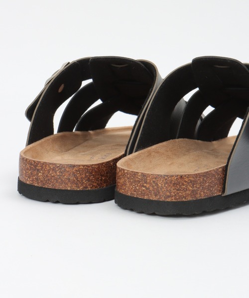 ikka（イッカ）の「メッシュフットベッドサンダル（サンダル・メンズ・ブラック/ブラウン・M/L/XL）」の8枚目の写真