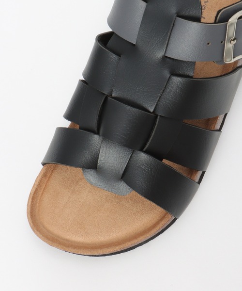 ikka（イッカ）の「メッシュフットベッドサンダル（サンダル・メンズ・ブラック/ブラウン・M/L/XL）」の5枚目の写真
