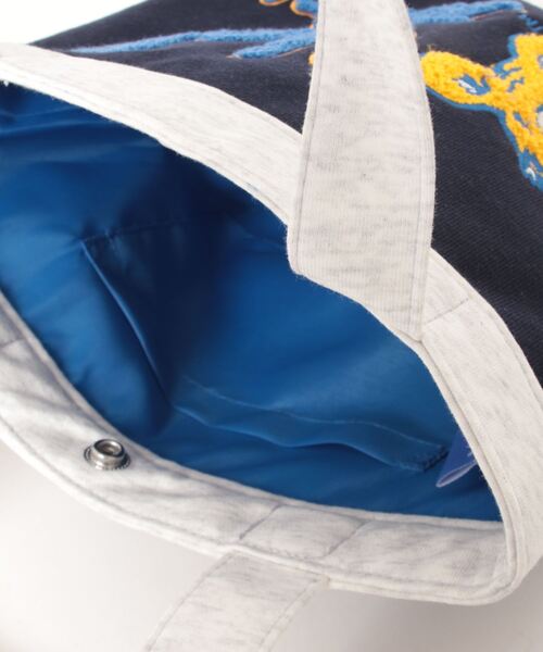 UCLA（ユーシーエルエー）の「【UCLA】裏毛 刺繍トートバッグ（トートバッグ・メンズ・ホワイト/ネイビー・FREE）」の5枚目の写真