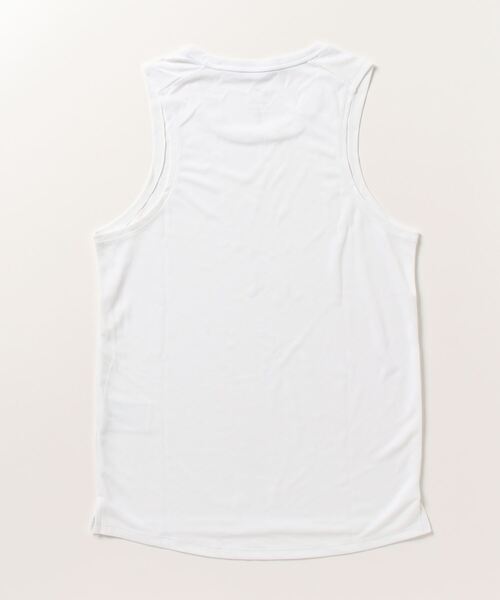 NIKE（ナイキ）の「ナイキ NIKE ナイキ DF マイラー タンクトップ（タンクトップ・メンズ・ホワイト・LL/M/S/L）」の4枚目の写真