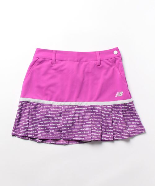 【new balance golf】無地×スライドロゴ インナー付き プリーツ スカート (WOMENS SPORT)