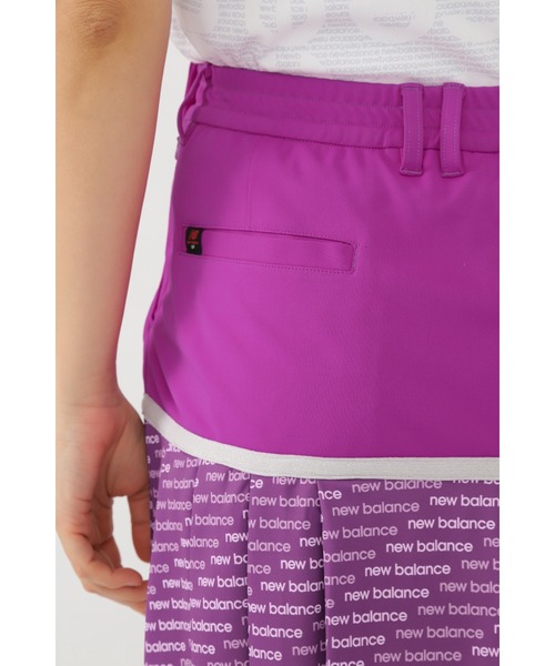 【new balance golf】無地×スライドロゴ インナー付き プリーツ スカート (WOMENS SPORT)
