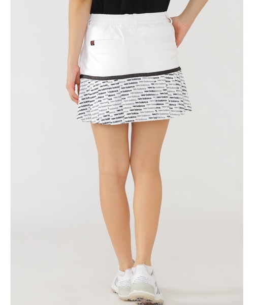 【new balance golf】無地×スライドロゴ インナー付き プリーツ スカート (WOMENS SPORT)