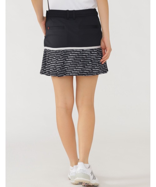 【new balance golf】無地×スライドロゴ インナー付き プリーツ スカート (WOMENS SPORT)