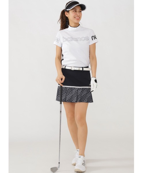 【new balance golf】無地×スライドロゴ インナー付き プリーツ スカート (WOMENS SPORT)