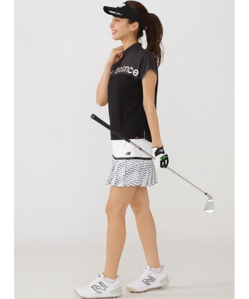 【new balance golf】無地×スライドロゴ インナー付き プリーツ スカート (WOMENS SPORT)