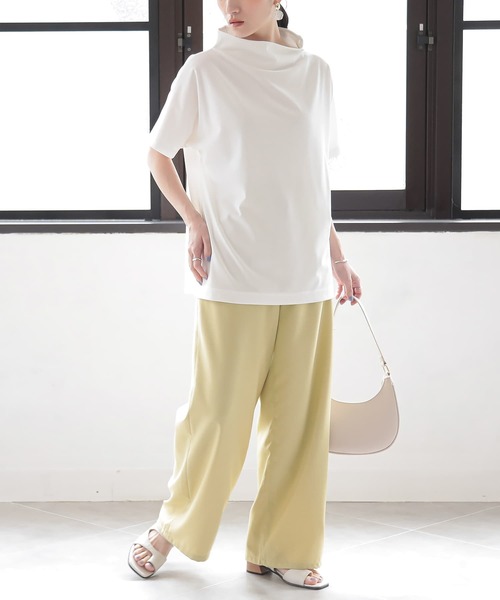 セール】【機能素材】『ボトルネックTシャツ』（Tシャツ